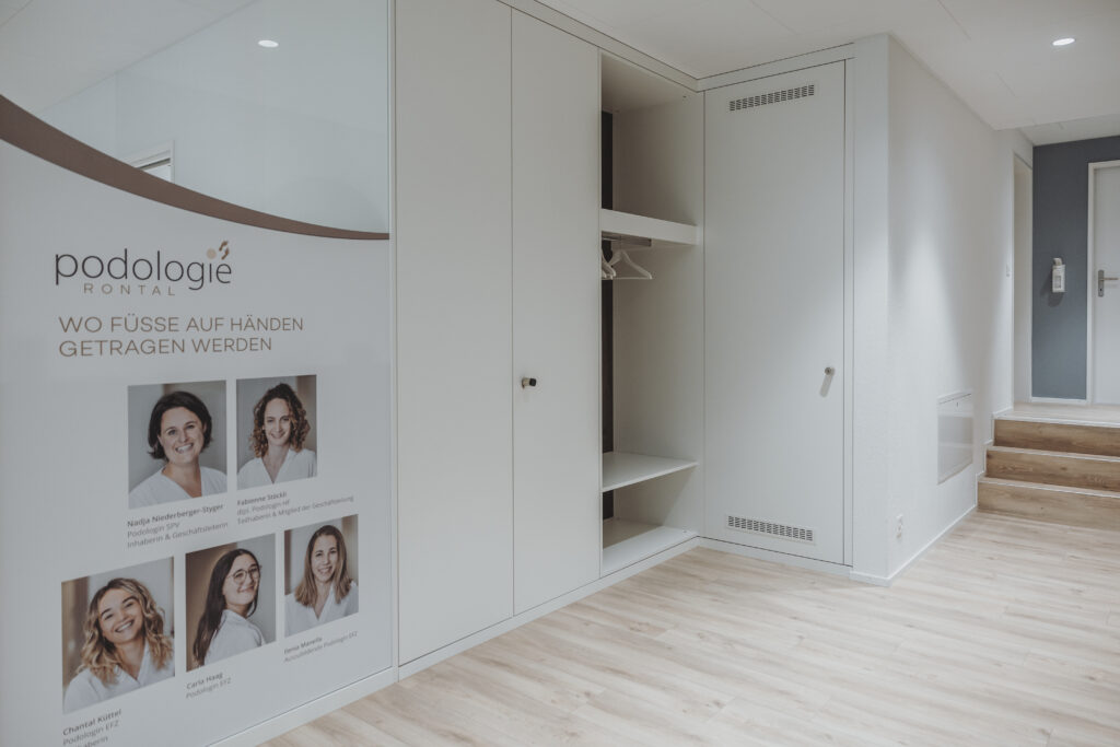 Webseite Podologie Ebikon