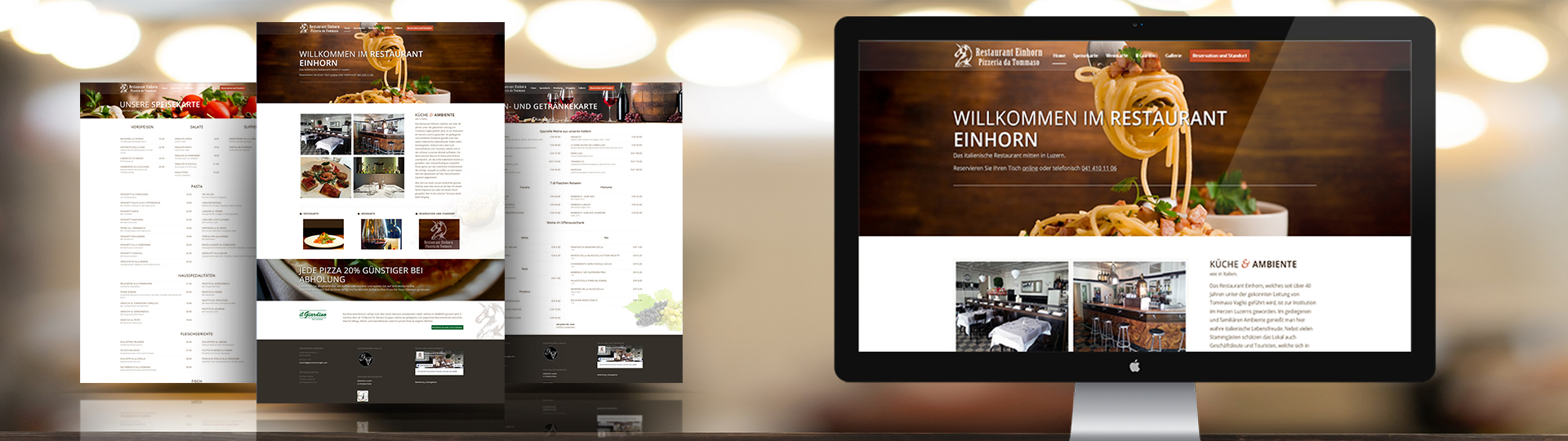 Webdesign Restaurant