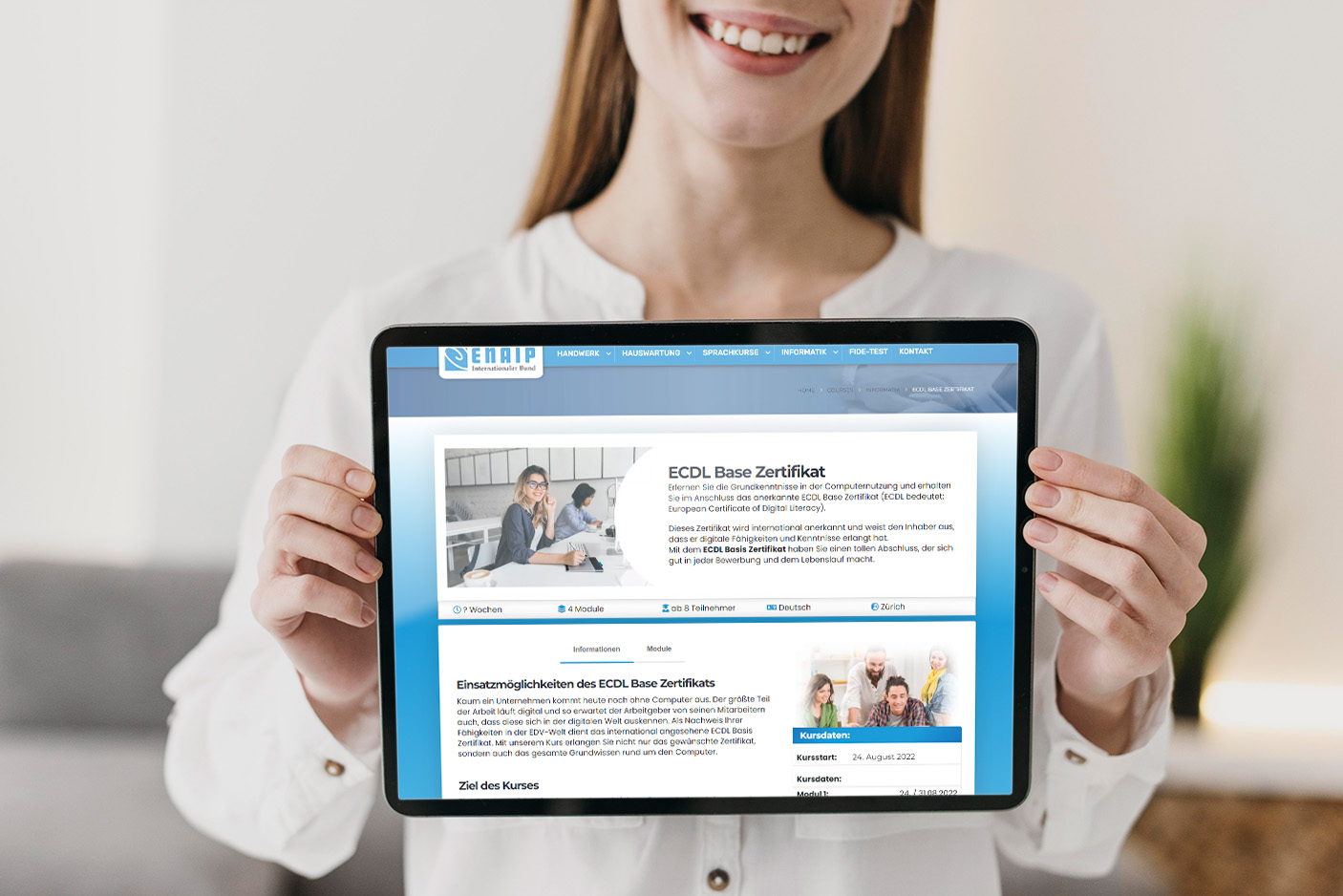 Enaip Tablet Marketing