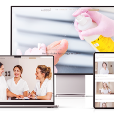 Webseite Podologie Rontal